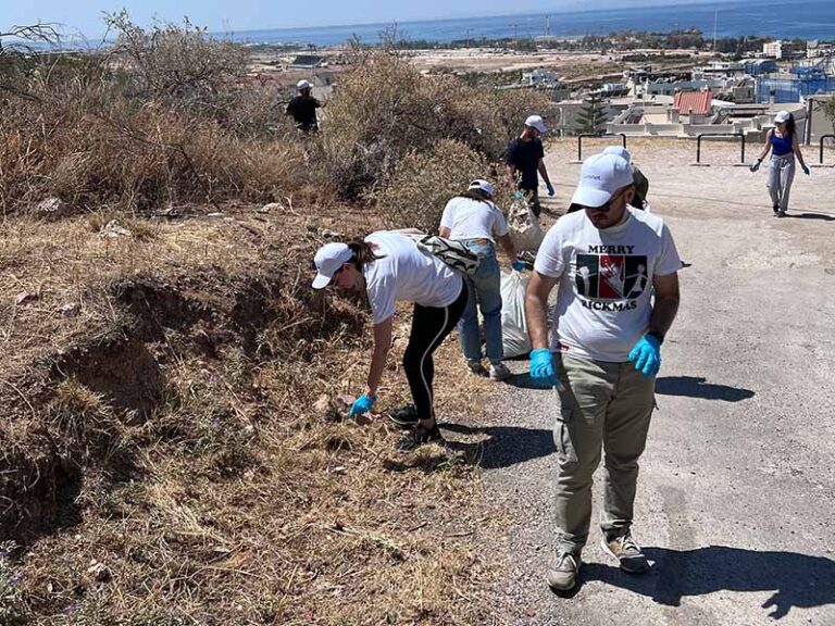 A photo of Euronet Greece employees at their Day of Caring 2024