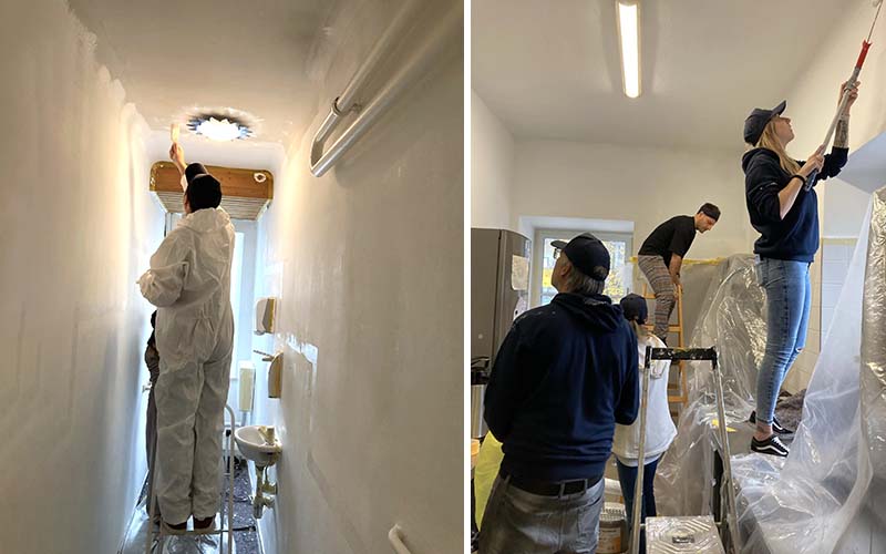 A photo of epay Germany team members at their 2024 Days of Caring activities